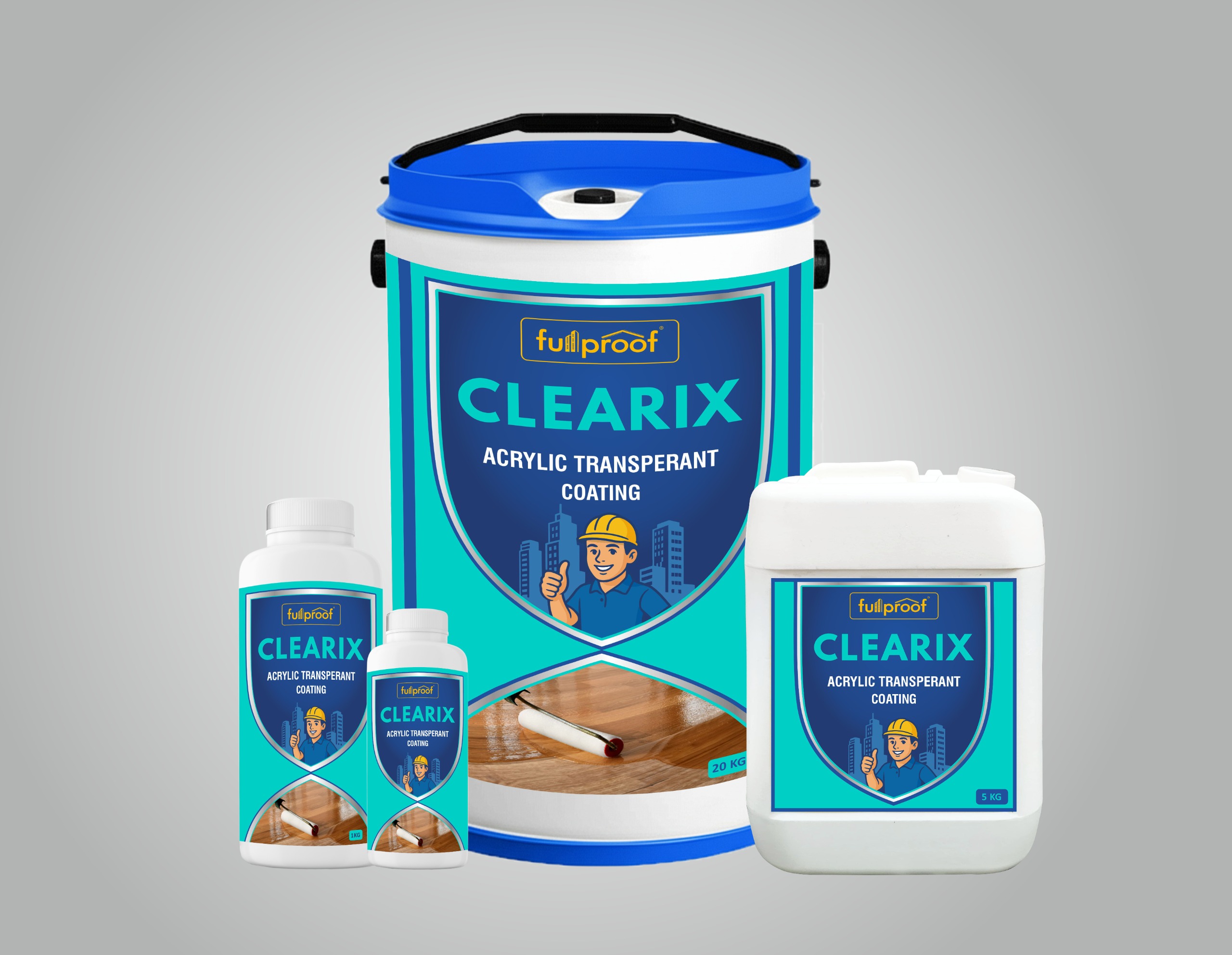 CLEARIX : Acrylic Transparent Coating For Exteriors.