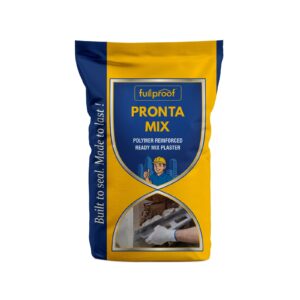 PRONTA MIX : Polymer Reinforced Ready Mix Plaster.