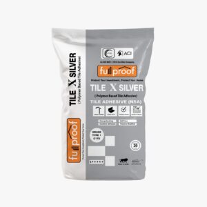 TILE X SILVER : Polymer Based Tile Adhesive. (TYPE-1 / TYPE-2)